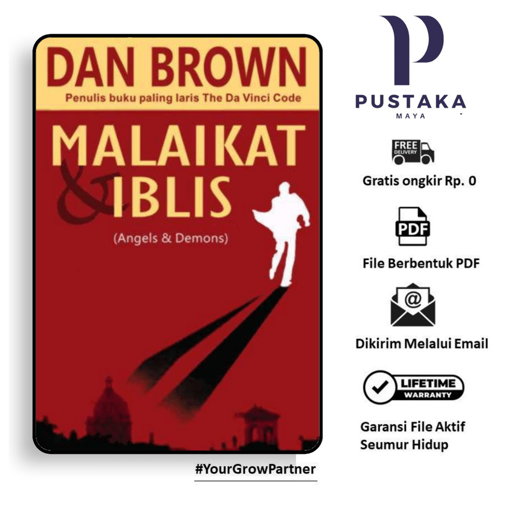 

447. ANGELS DEMONS - MALAIKAT IBLIS (DAN BROWN) - [-]
