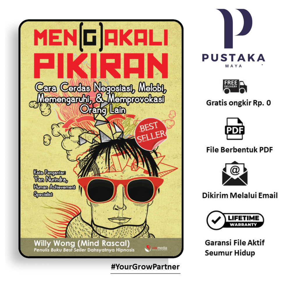 

132. MENGAKALI PIKIRAN CARA CERDAS NEGOSIASI MELOBI MEMPENGARUHI & MEMPROVOKASI ORANG LAIN - [-]