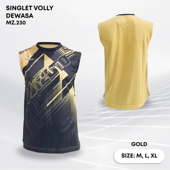 SINGLET VOLLY BAJU KAOS VOLI PRINTING MZ.230