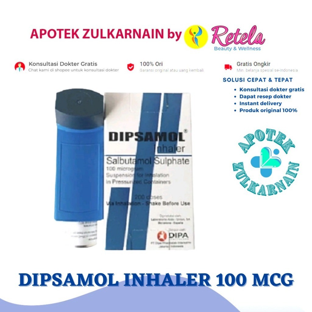 Dipsamol Inhaler 100Mcg