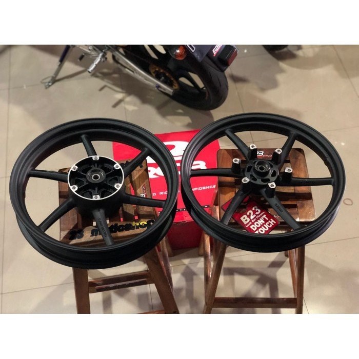 Ready velg rims 17 rcb racingboy ninja rr r krr racing wheel Hitam Texture