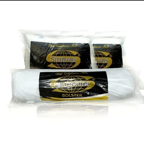 Far Bantal Dan Guling Simmons ( Pillow + Bolster )