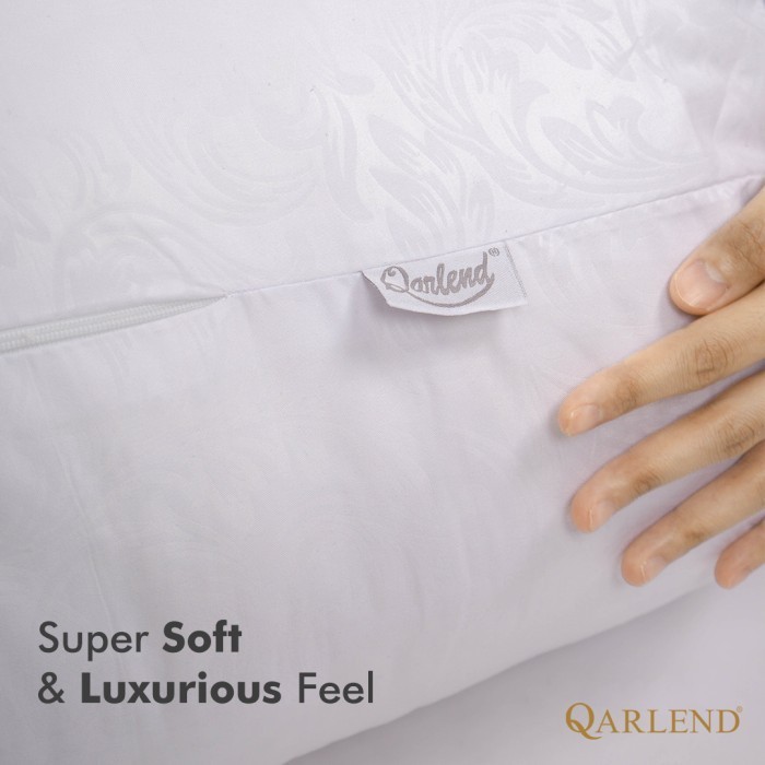 Far Guling Hotel Empuk Microfiber Bulu Angsa Sintetis - Qarlend Luxury