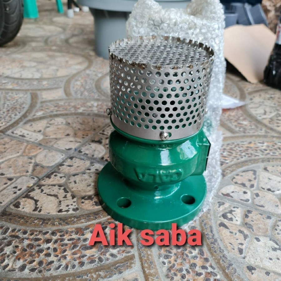 foot valve flange jis 10k cast iron 12" inch / foot klep valve Gala