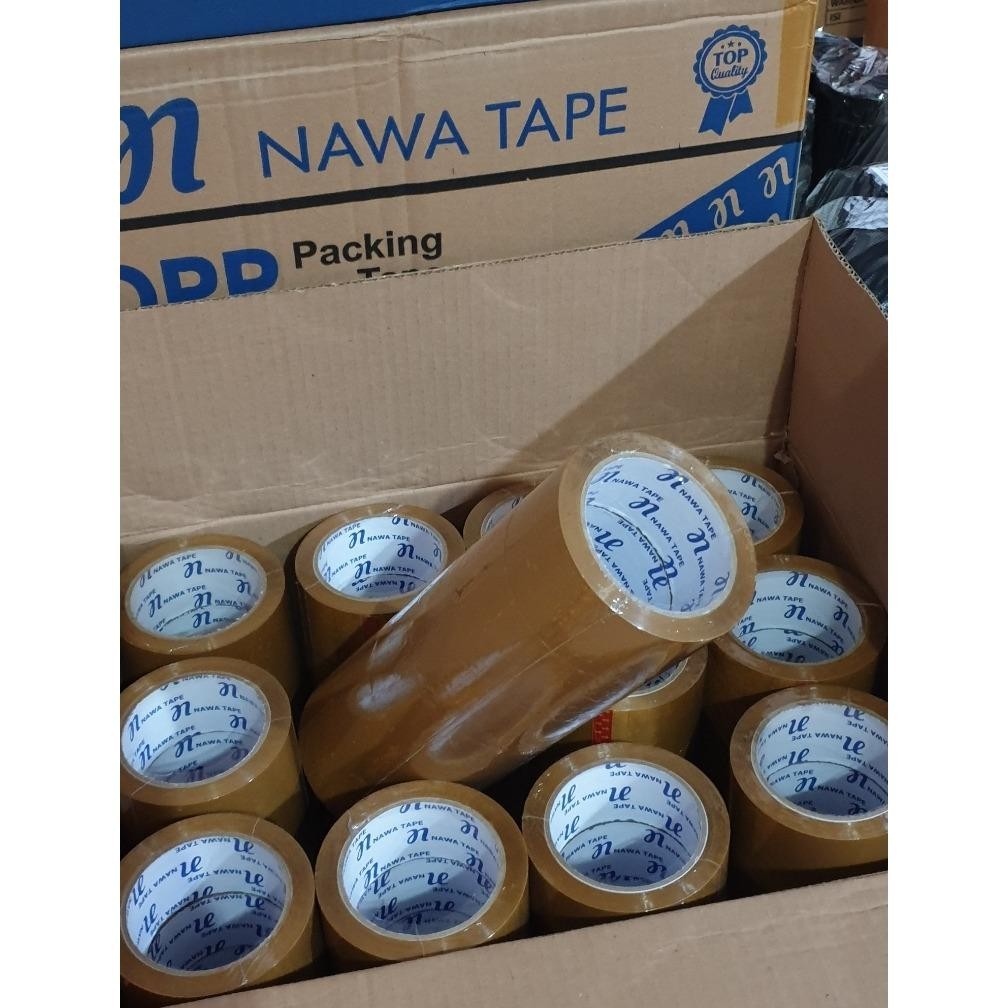 

LAKBAN MURAH 100 YARD 48 MM BENING DAN COKLAT 6 PCS BISA BAYAR DI TEMPAT