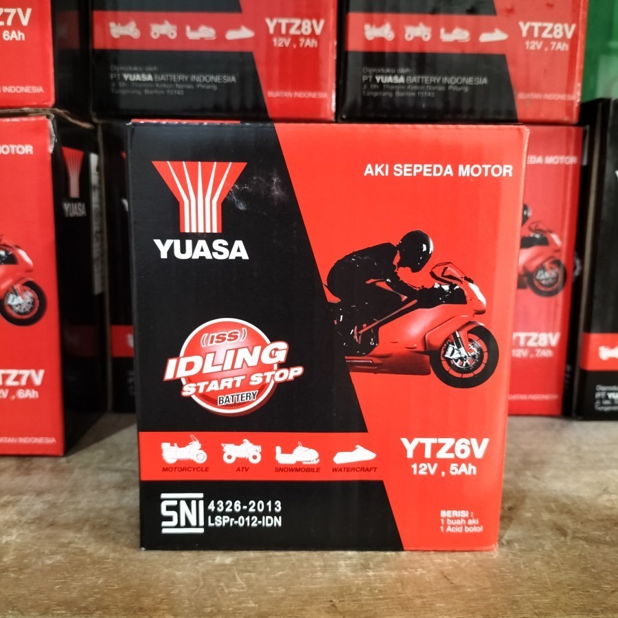 AKI YUASA VARIO 125 / VARIO 150 / SCOOPY NEW YTZ6V