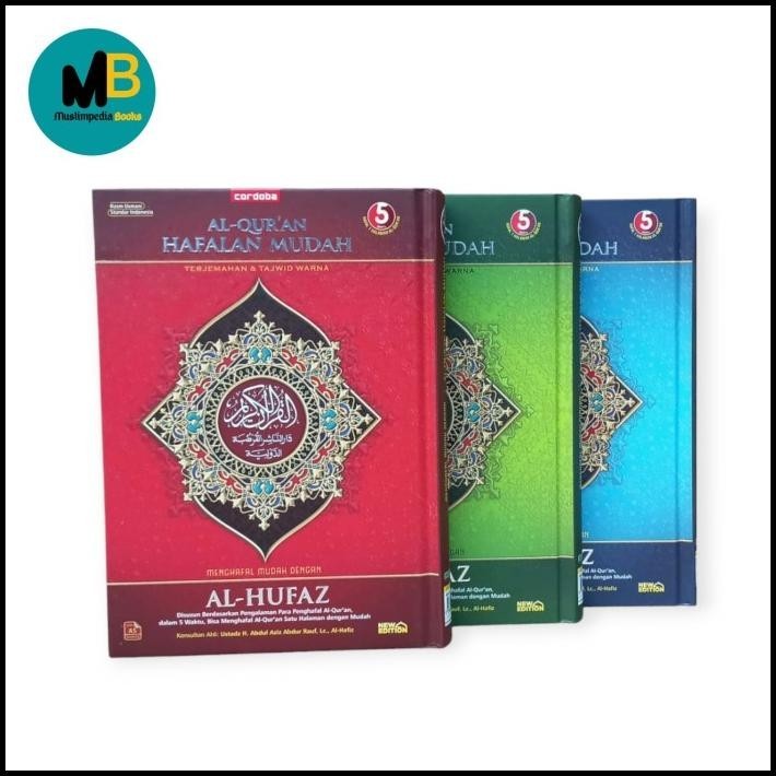 

Alquran Hafalan Al-Hufaz Uk A6, Alquran Al Hufaz Terjemah Tajwid Warna