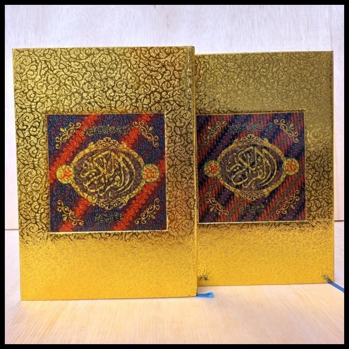 

Alquran Murah Cover Emas Kalamun Ali Uk B6, Al Quran Utsmani Emas Hvs