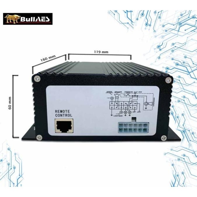 Modul Sirine Cjb 610B Emergency Horn 200 Watt I Modul Only