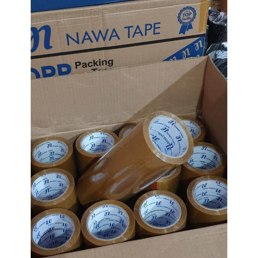 

AZQ-16 LAKBAN MURAH 100 YARD 48 MM BENING DAN COKLAT 6 PCS BISA BAYAR DI TEMPAT Original