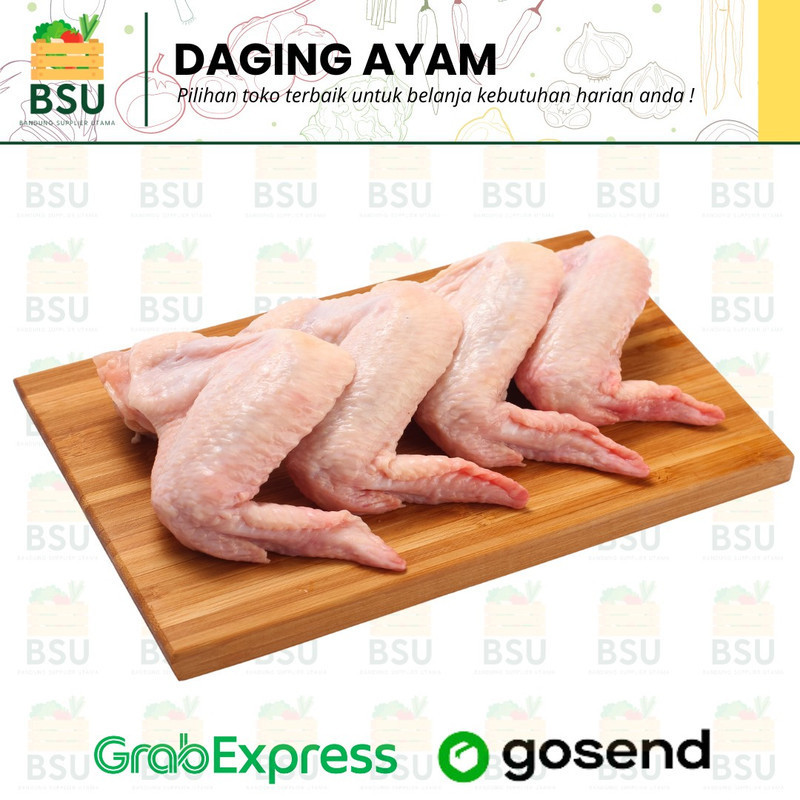 

Potongan Ayam Sayap Segar - 250 Gram