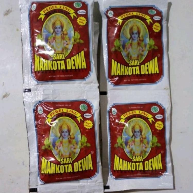 

Neww 12 Sachet- Jamu Sari Mahkota Dewa/ Jamu Tradisional / Jamu Mahkota Dewa Cair Obat Pegal Linu Asam Urat Ampuh