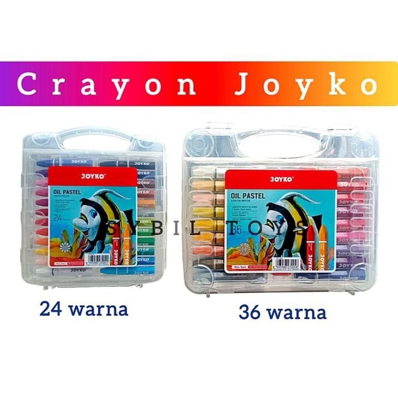 

Crayon Joyko 24 Warna/36 Warna/Crayon Murah/Oil Pastel (Lagi Diskon)