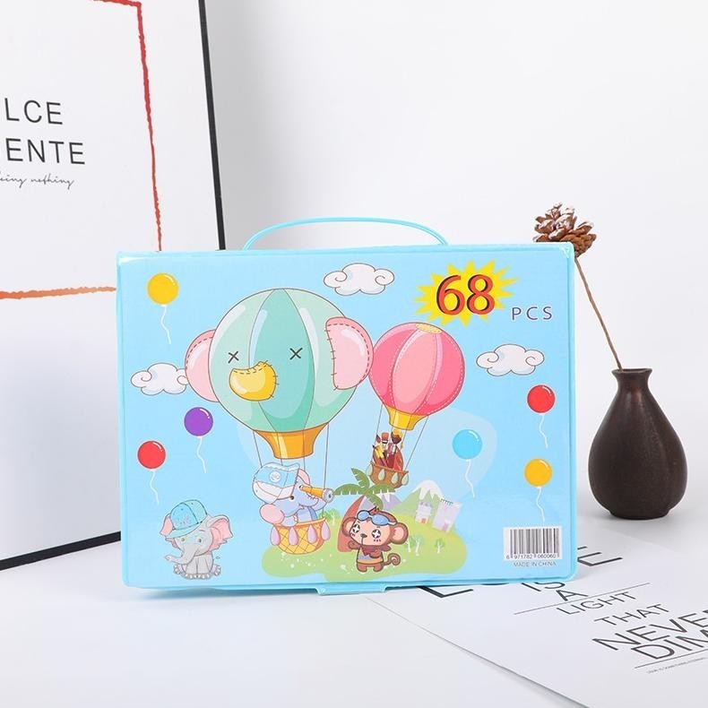 

Zbh Drawing Set 68Pcs Oil Pastel Crayon 68 In 1 Set Krayon Mewarnai Dan Melukis Lengkap Dengan Cat Air Alat Mewarnai Anak Anak Bentuk Koper (6.6)