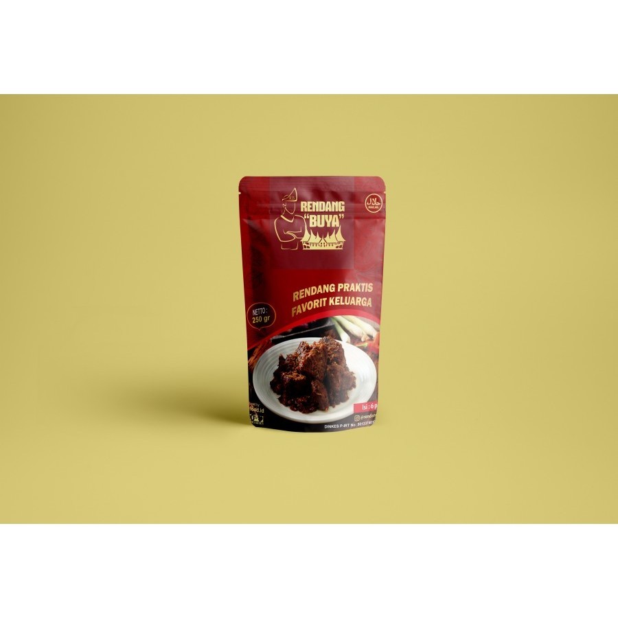 

BUYA- RENDANG DAGING ASLI PADANG RENDANG BUYA 250gr