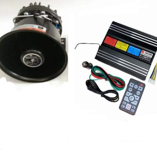 Sirine Whelen Hhs 200 Watt Wireless I Toa Sirine Patwal 200W