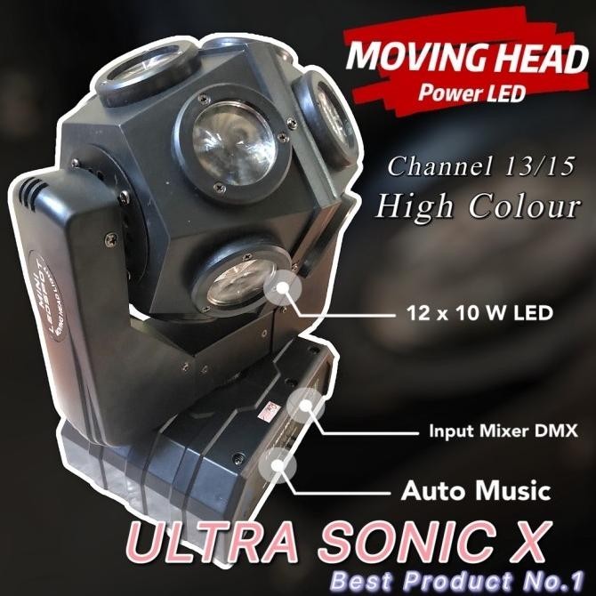 Lampu Disco Moving Head