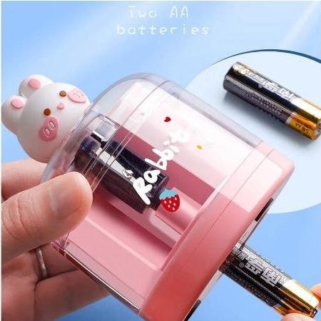 

IQR-914 7S Rautan Pensil Elektrik Karakter Lucu Serutan Otomatis Putar Sendiri Electric Pencil Sharpener Cute Berkualitas