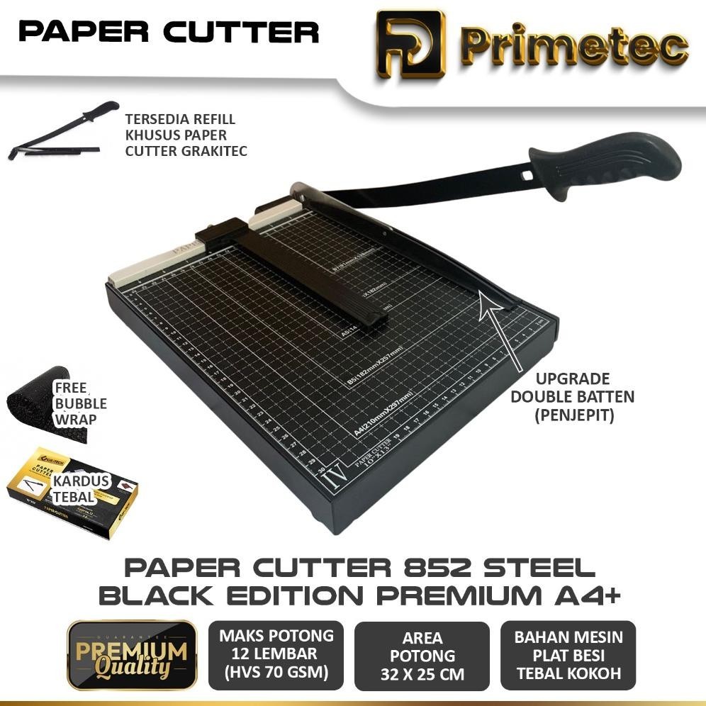 

fx-45 Paper Cutter A4 ( Alat Potong / Mesin Pemotong Kertas HVS, Sticker, Dos, PVC ID Card, Yellow Board, Art Paper, Vinyl. Bontax Camel, Kertas Viral