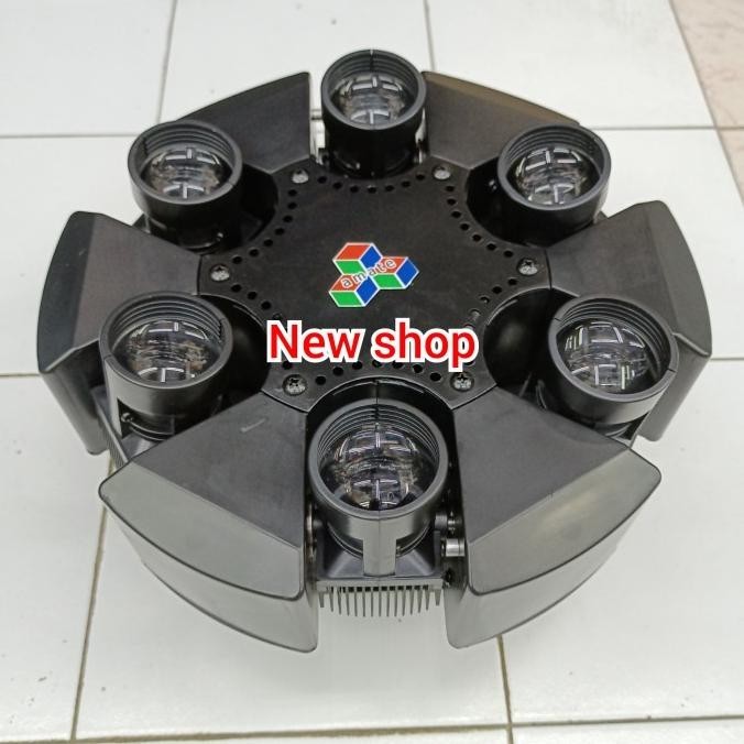 Moving Spider 6 Head Full Colour