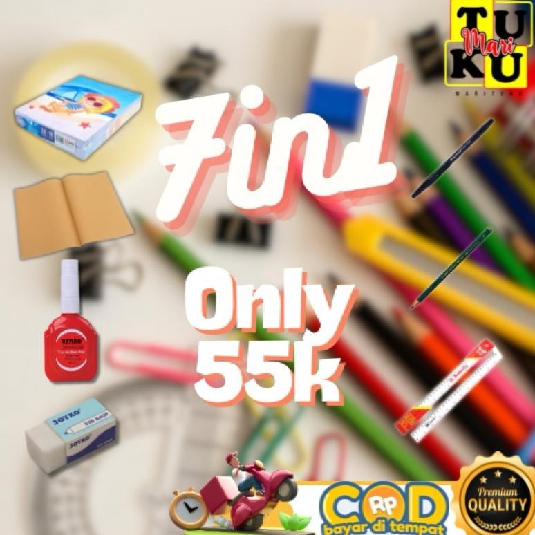 

Cod Buku Tulis 7In1 Cuma 55Rb / Buku Tulis Sidu 38 Lembar Paket Hemat Sale
