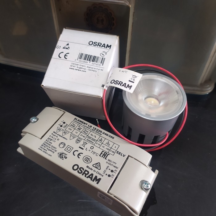 New Lampu Led Mr Osram Pl-Cn50-Cob-1400-830 12.9W - 350Ma Dc + Driver Nya