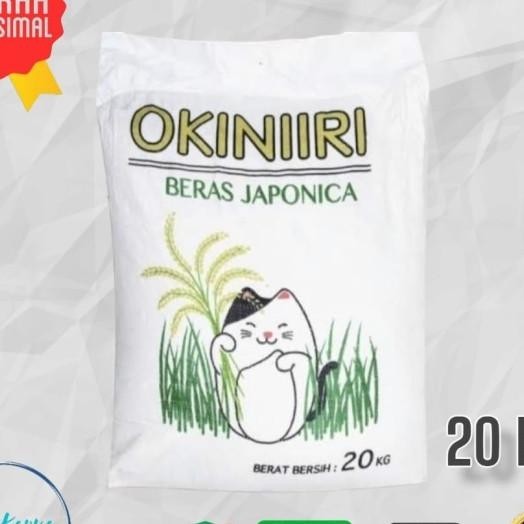 

Beras Japonica Okiniri 20 Kg Good Quality Beras Jepang / Sushi