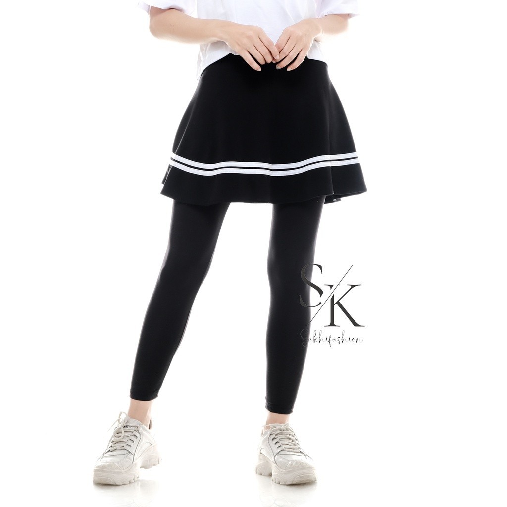 Rok Bisa Cod Sexy Casual Dewasa Wanita Korean Style Joging Termurah Gratis Ongkir Spand Tennis Mini 