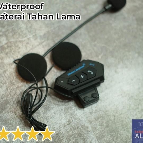 Intercom Bluetooth Helm Bt12 Anti Air Intercom Wireless 5.0