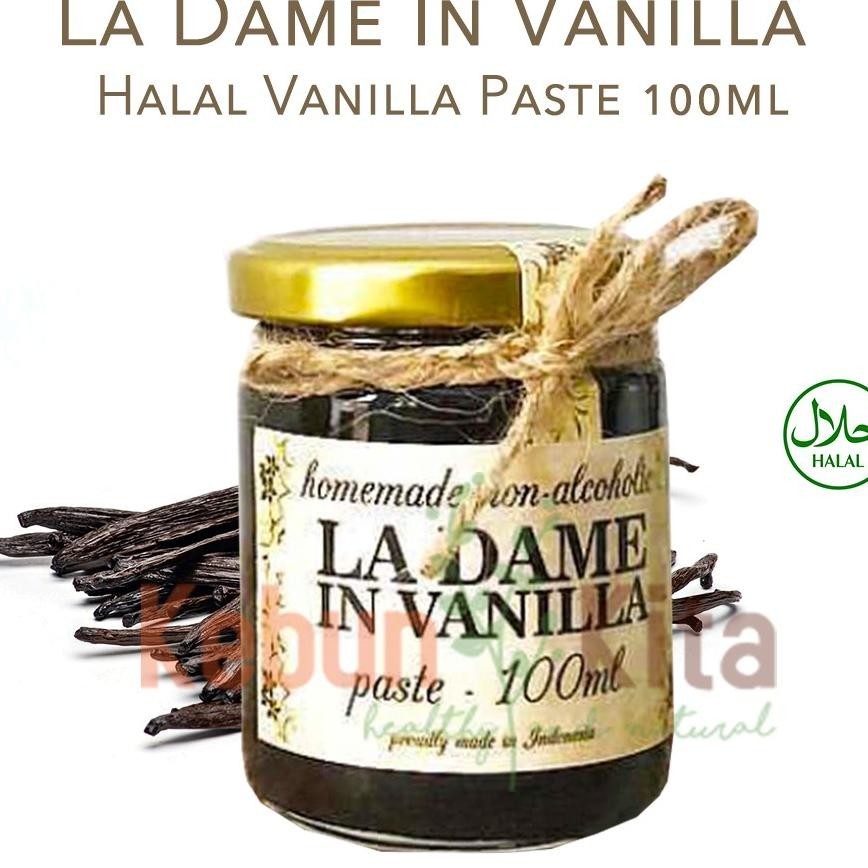 

La Dame In Vanilla Halal Vanilla Paste 100 Ml