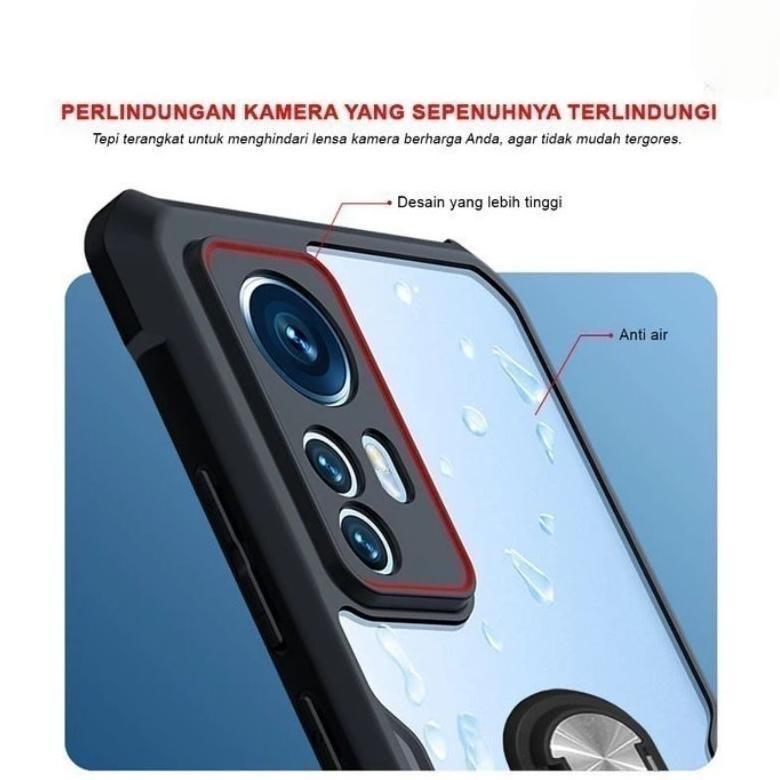 [PROMO] CASE + RING HOLDER VIVO V25 / V25E / V23 5G / V23 4G SHOCKPROFF PREMIUM TRANSPARAN