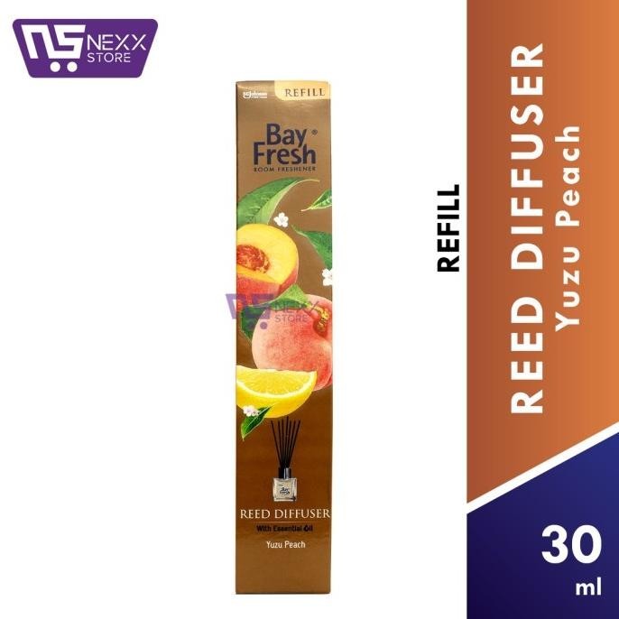 BAYFRESH Reed Diffuser - REFILL - Yuzu Peach (30 ml)