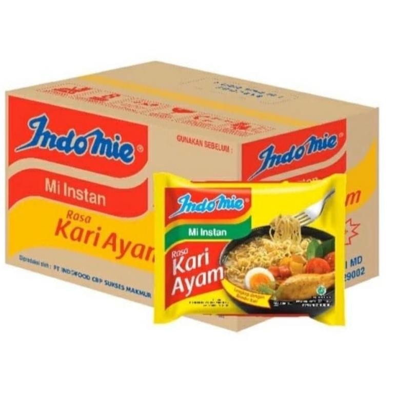

PROMO CUAN Indomie Kari Ayam 1 Dus isi 40x72gr /E13