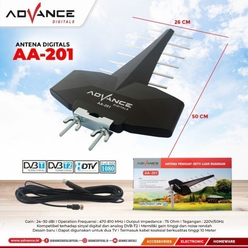 ADVANCE ANTENA TV DIGITAL OUTDOOR AA-201