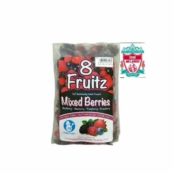 

8 Fruitz Frozen Mixed Berries 500 gr | Buah Beku Mixed berry IQF