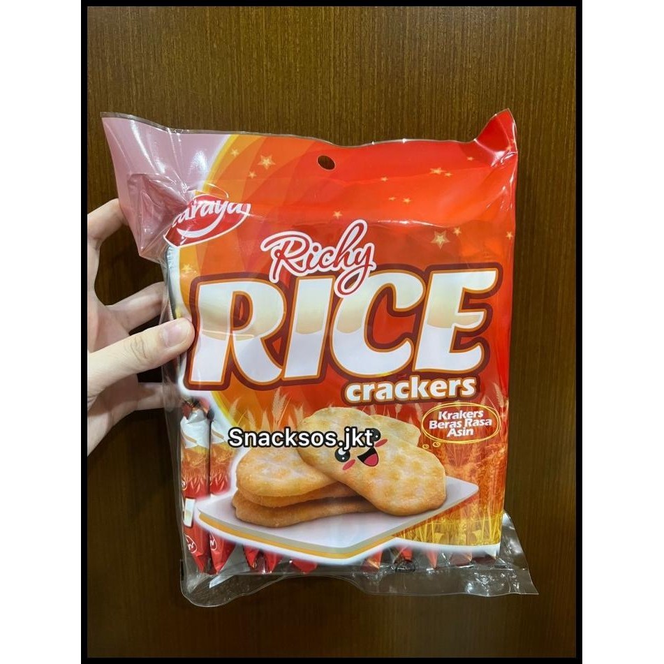 

Naraya Richy Rice Crackers / Richy Snow Crackers / Cheese Corn