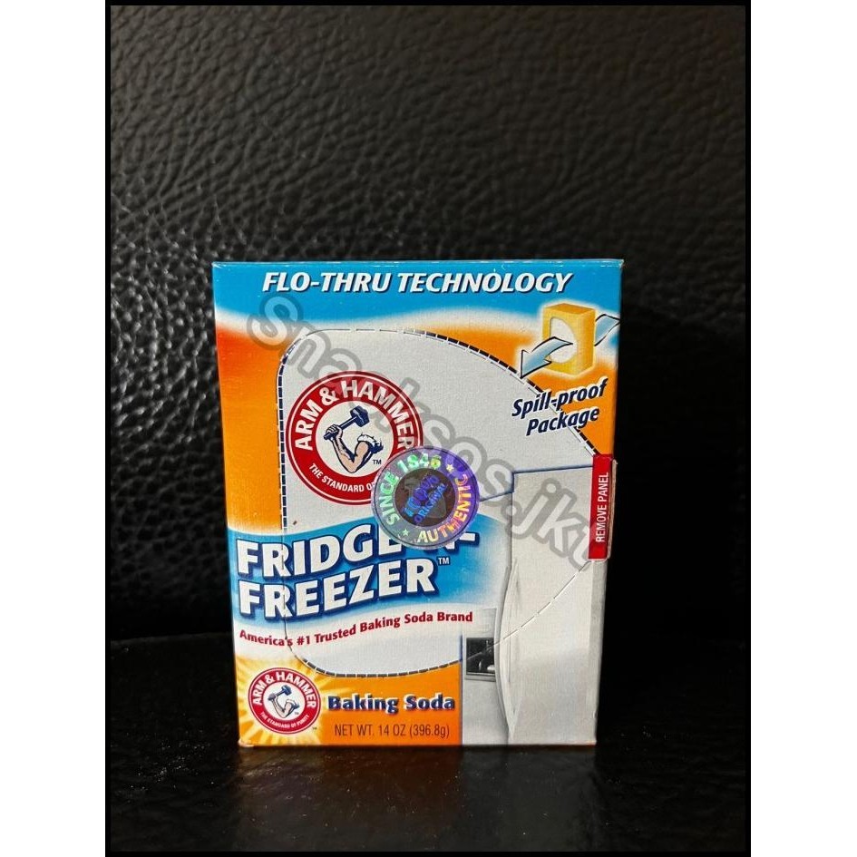 

Baking Soda Fridge And Freezer Asli Usa Merk Arm & Hammer 396.8Gr