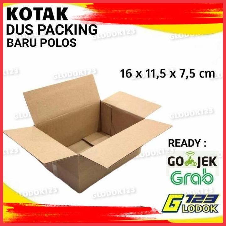 

(GLOD) KARDUS PACKING BOX KOTAK DUS KARTON BUNGKUS KEMASAN BARU POLOS