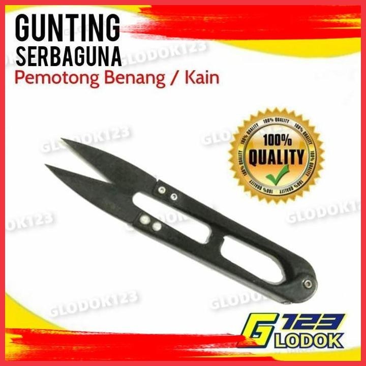 

(GLOD) GUNTING PEMOTONG POTONG BENANG KAIN BAHAN CEKRIS