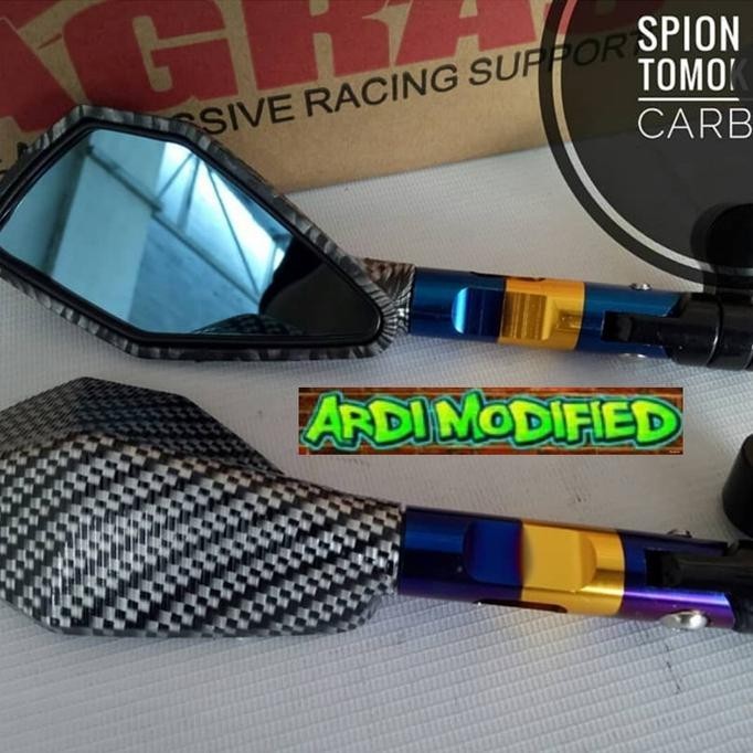 karbon spion tomok v2 cnc karbon 2tone