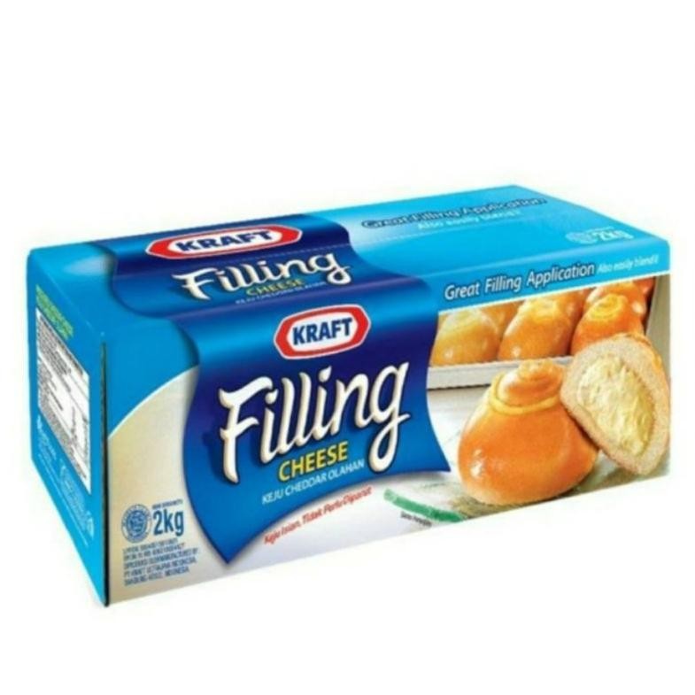 

(DISKON) Kraft filling 2kg / kraft filling cheese 2kg / kraft filling 2 kg