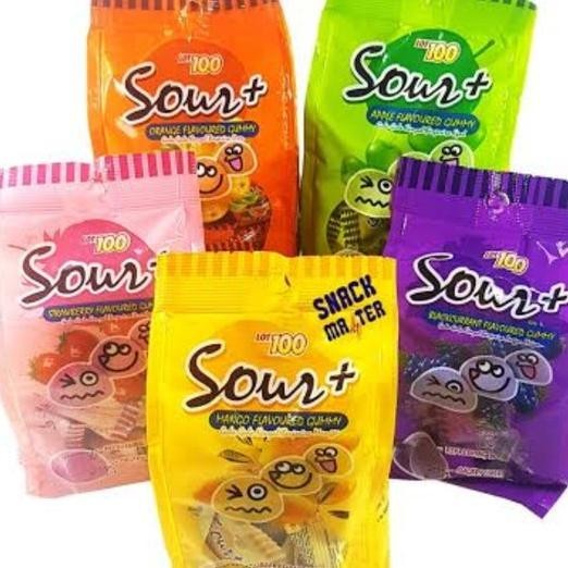 

Lot 100 Assorted Sour Candy / Permen Jelly Aneka Rasa Buah Asam 100G