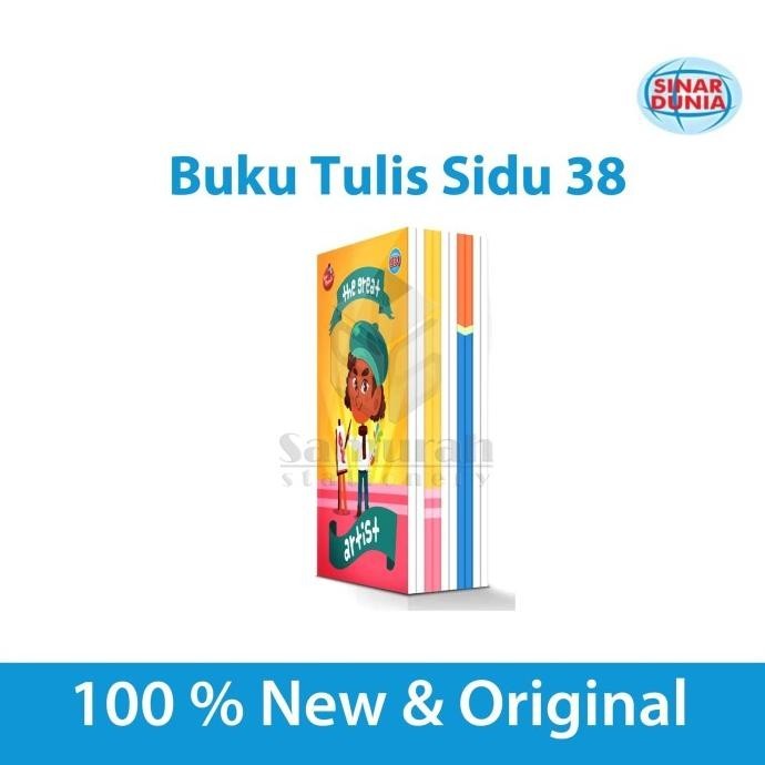

Buku Tulis Sidu 38 Lbr / Buku Tulis Sinar Dunia 38 Lembar / Buku 38lbr
