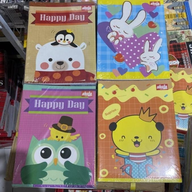 

Buku Tulis SIDU SKOLA 58 lembar 1 pak (isi 10 buku) - SKOLA by SIDU