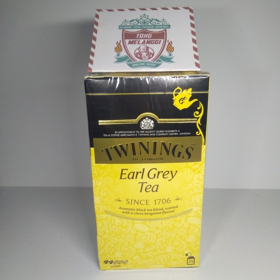 

Twinings Tea Of London English Earl Grey Teh Decaffeinated