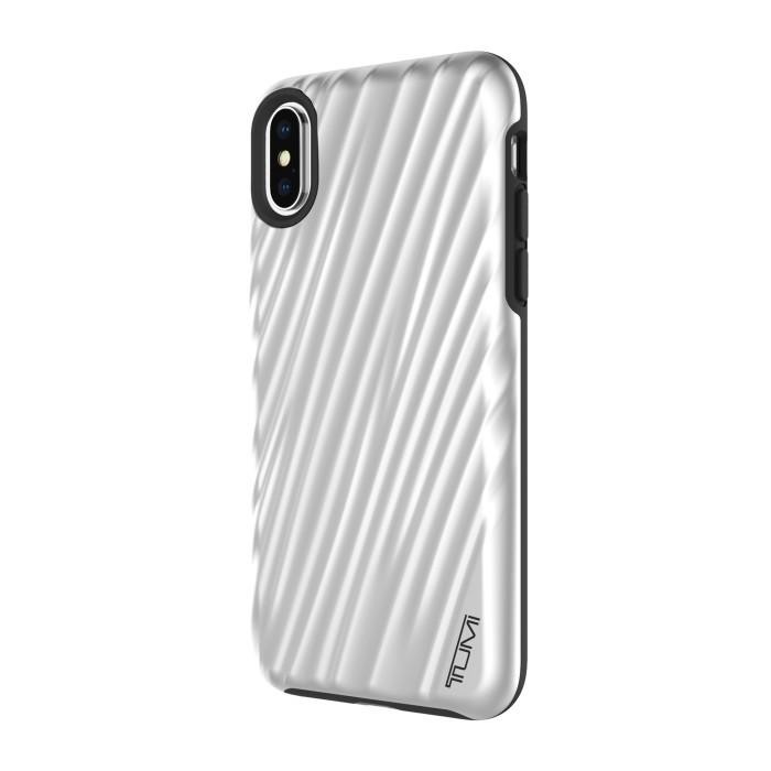 TUMI iPhone X 19 Degree Case - Metallic Silver Import Premium