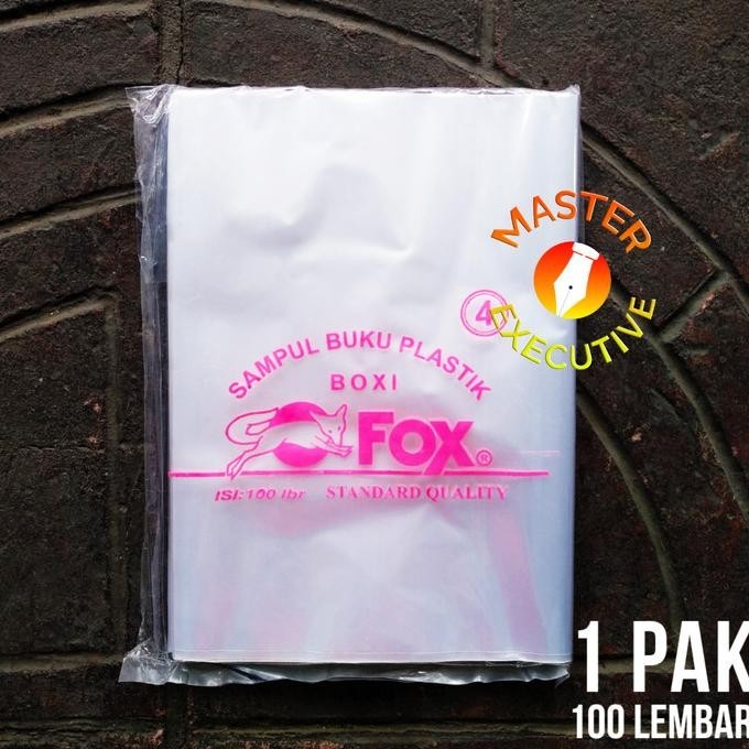 

[Pak] Fox Sampul Buku Tulis Plastik Boxy no. 4 - untuk BigBoss