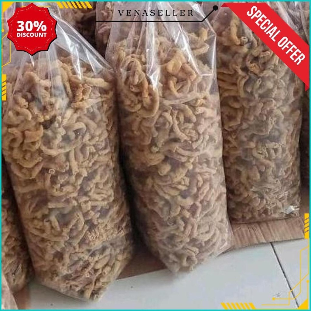 

1 Ball Isi 2Kg Kripik Usus Crispy/Kripsus Ayam Crispy Original Gratis Ongkir