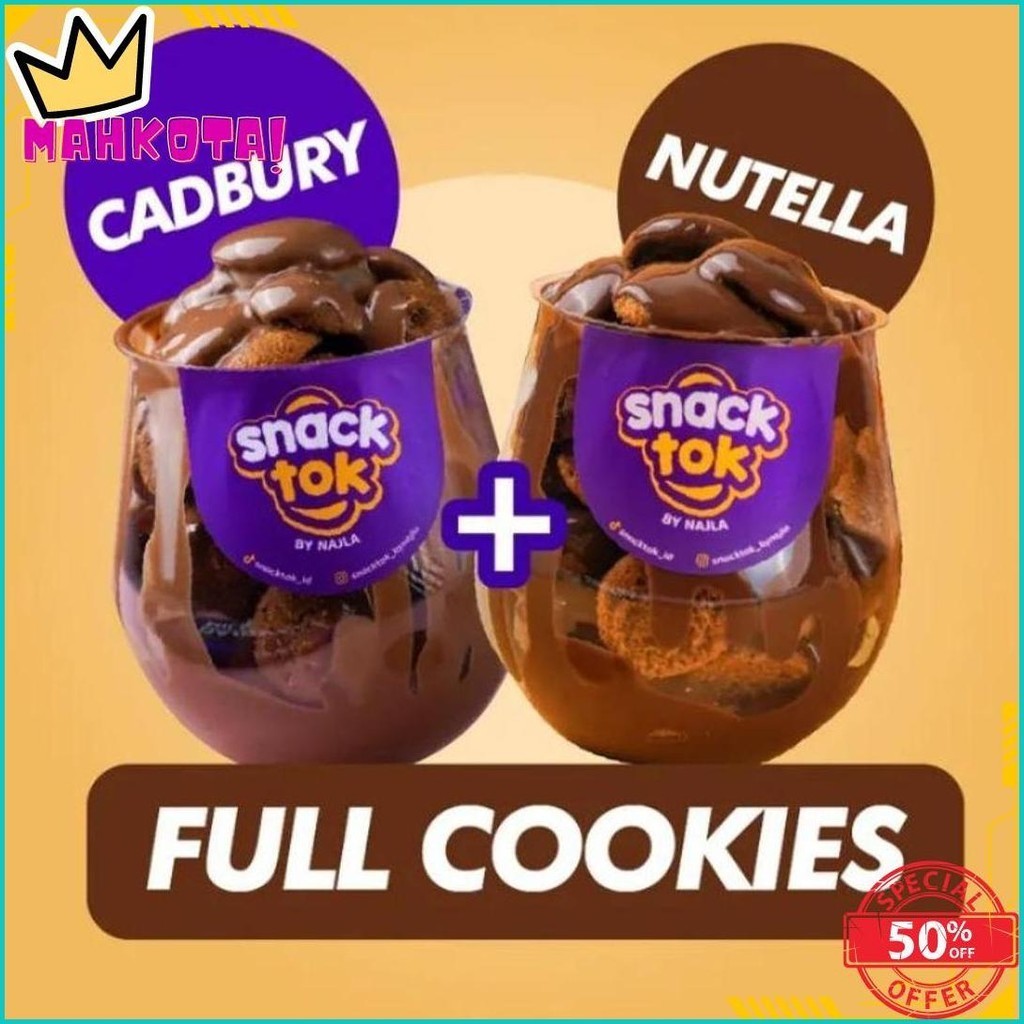 

Snacktok Full Cookies Bittersweet Bynajla Cod