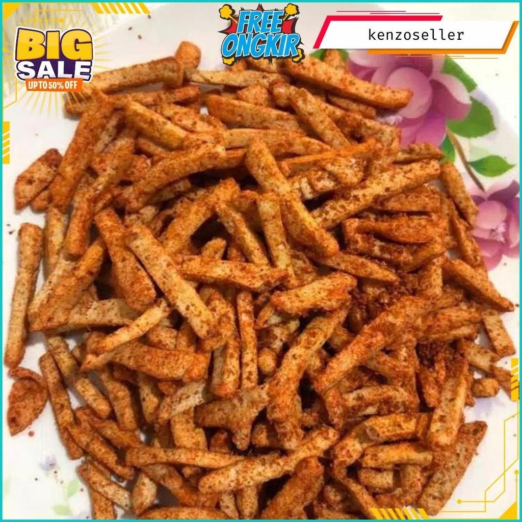 

Basreng Pedas Jeruk Purut Kemasan 500Gram Bisa Cod